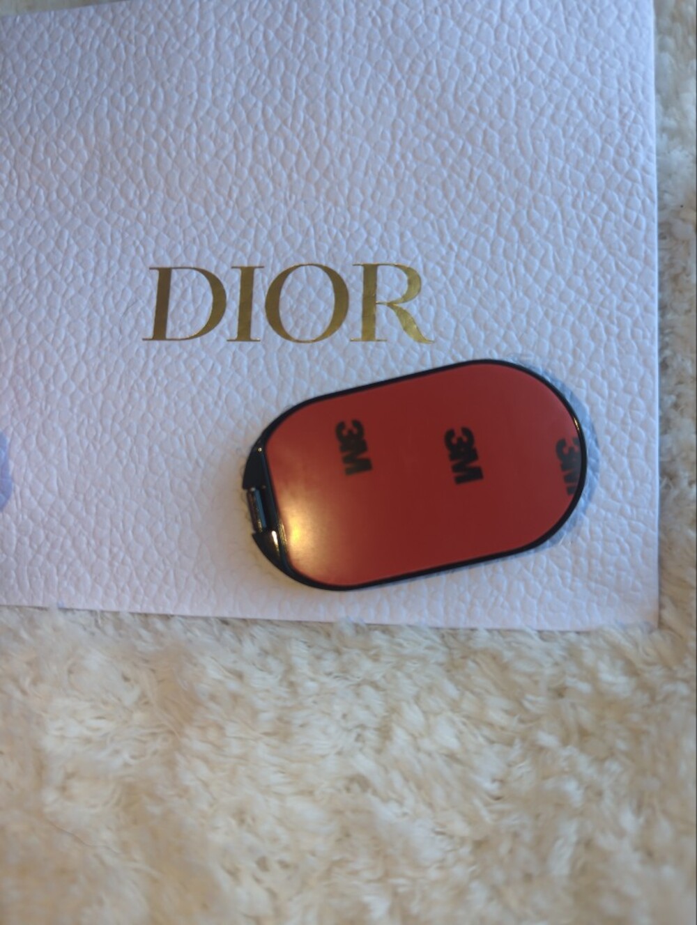 Dior Compact Phone Mirror Stand New In Box CD Logo + Gift Bag - Picture 9 of 9